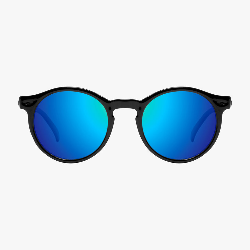 Scicon Occhiali da sole Protox Neri Lucidi/Lenti Blu Specchiate Liquidazione