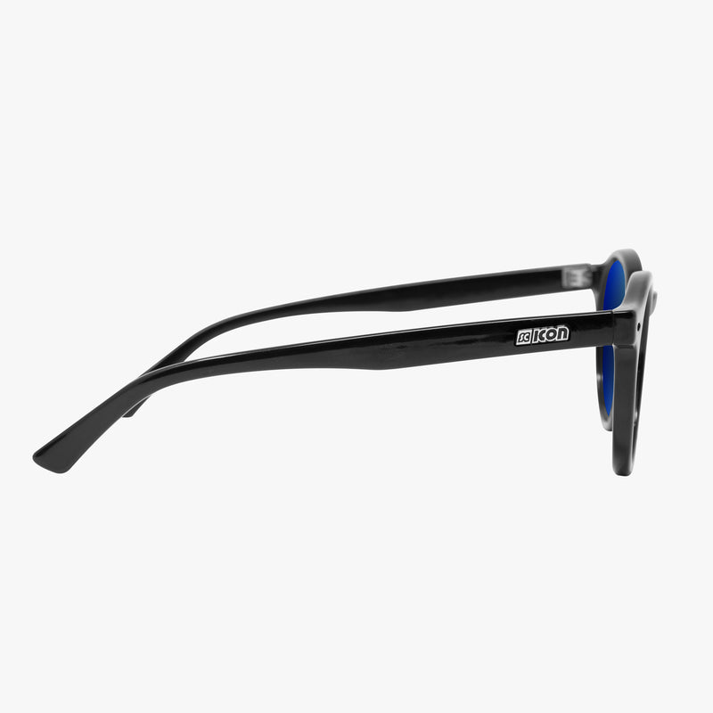 Scicon Occhiali da sole Protox Neri Lucidi/Lenti Blu Specchiate Liquidazione