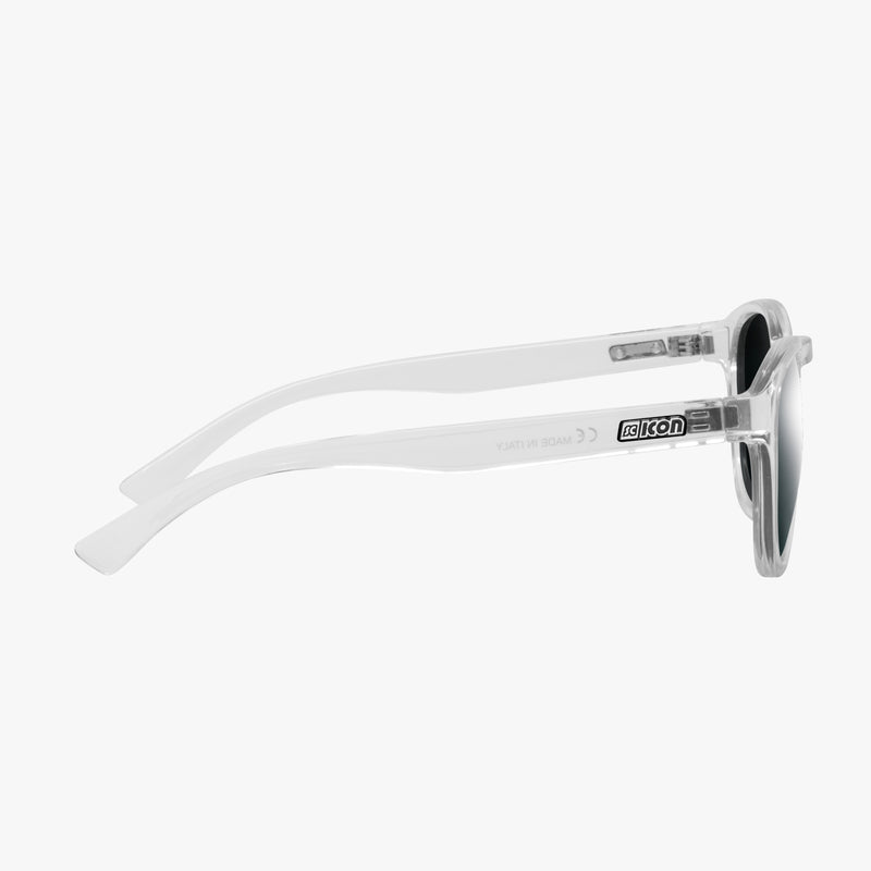 Scicon Occhiali da sole Protom Cristallo/Lenti Argento Specchiate Offerte giornaliere