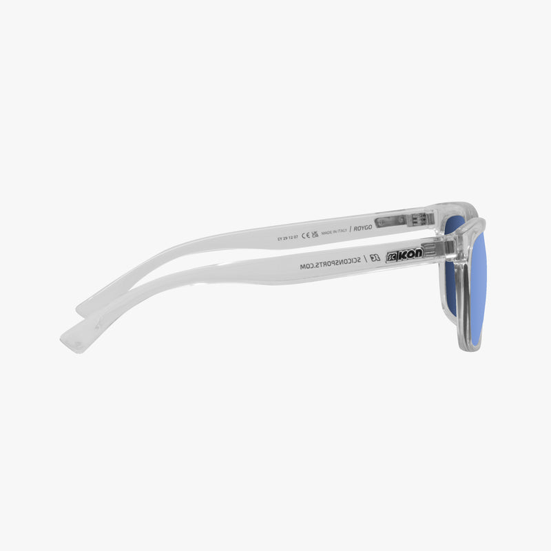 Scicon Occhiali da sole Roygo Cristallo/Lenti Sfumate Blu Fino al 50% di sconto