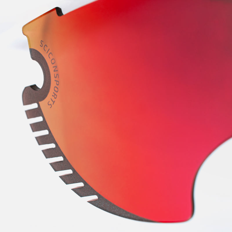 Scicon Aerowing LamonLentericambio Rosso Esporta salva
