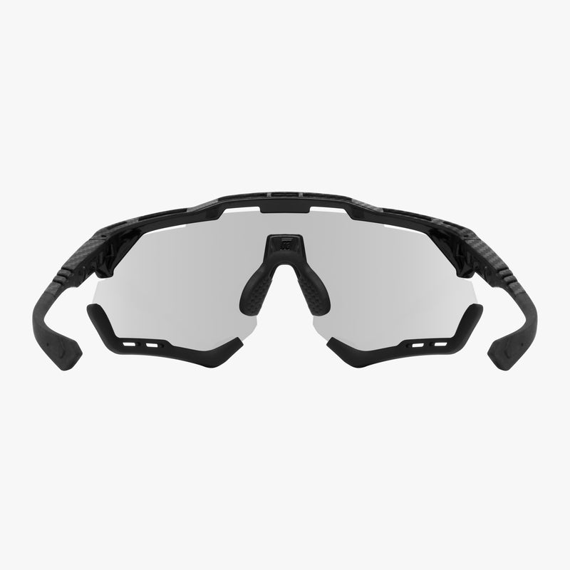 Scicon Aeroshade Occhiali Ciclismo Carbon Opaco/Argento In vendita