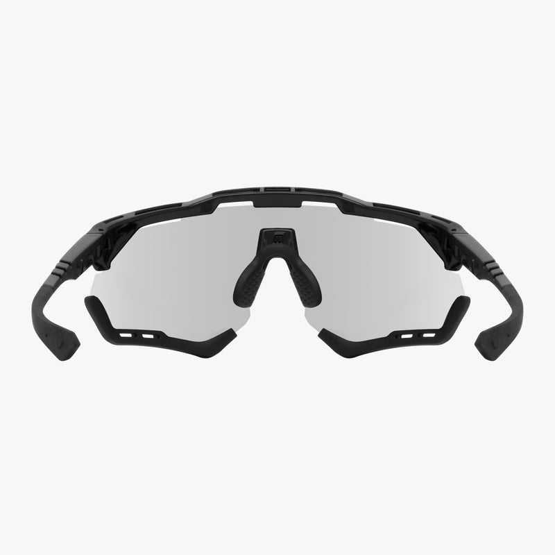 Scicon Aeroshade XL Occhiali Ciclismo Nero/Argento In Linea