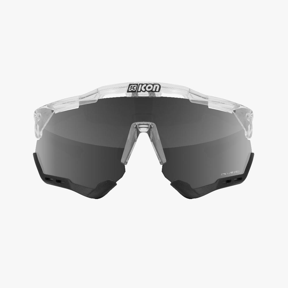 Scicon Aeroshade Occhiali Ciclismo Bianco/Argento Nuovo