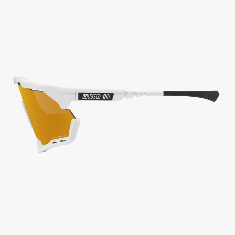 Scicon Aeroshade Occhiali Ciclismo Bianco/Bronzo Pezzi Unici