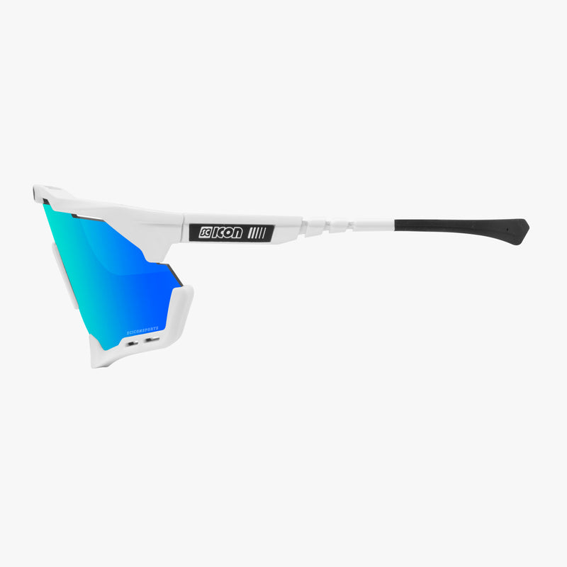 Scicon Aeroshade XL Occhiali Ciclismo Bianco/Blu Soddisfazione Garantita