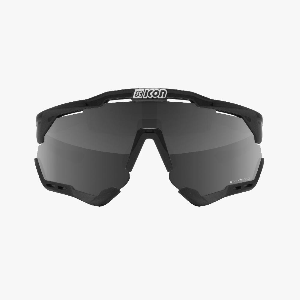 Scicon Aeroshade Occhiali Ciclismo Nero/Argento Negozi Online