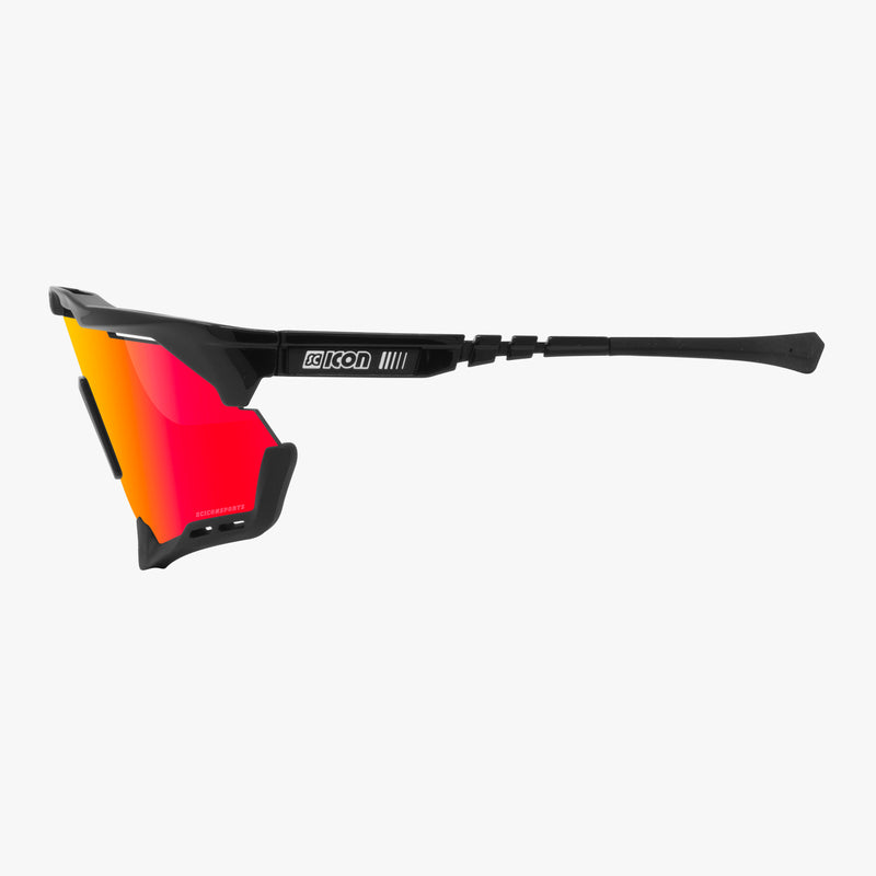 Scicon Aeroshade Occhiali Ciclismo Nero/Rosso Promozione Limitata