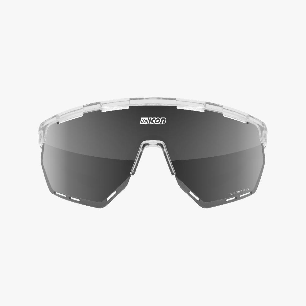 Scicon Aerowing Occhiali Ciclismo Cristallo/Argento In Saldo