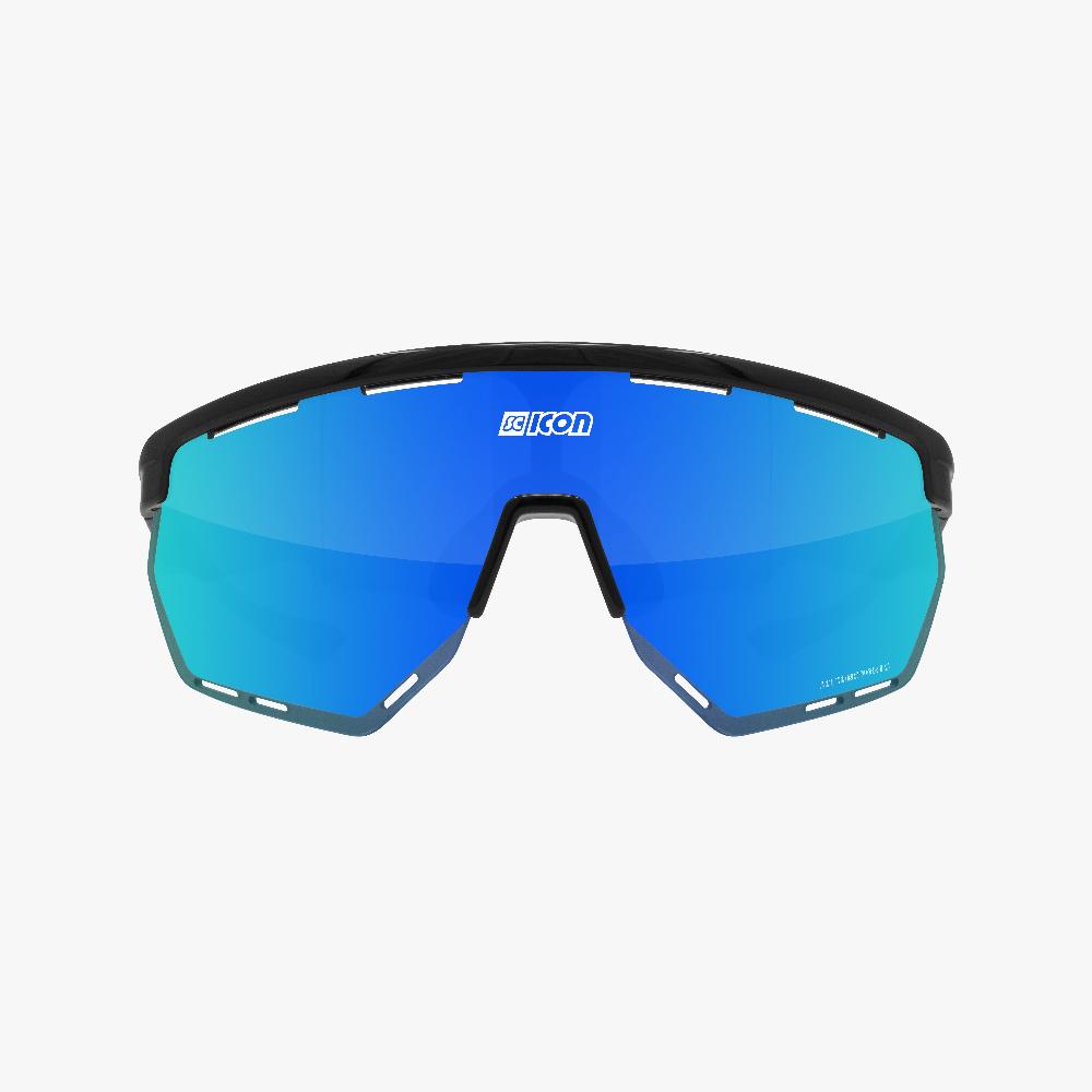 Scicon Aerowing Occhiali Ciclismo Nero/Blu Shopping online