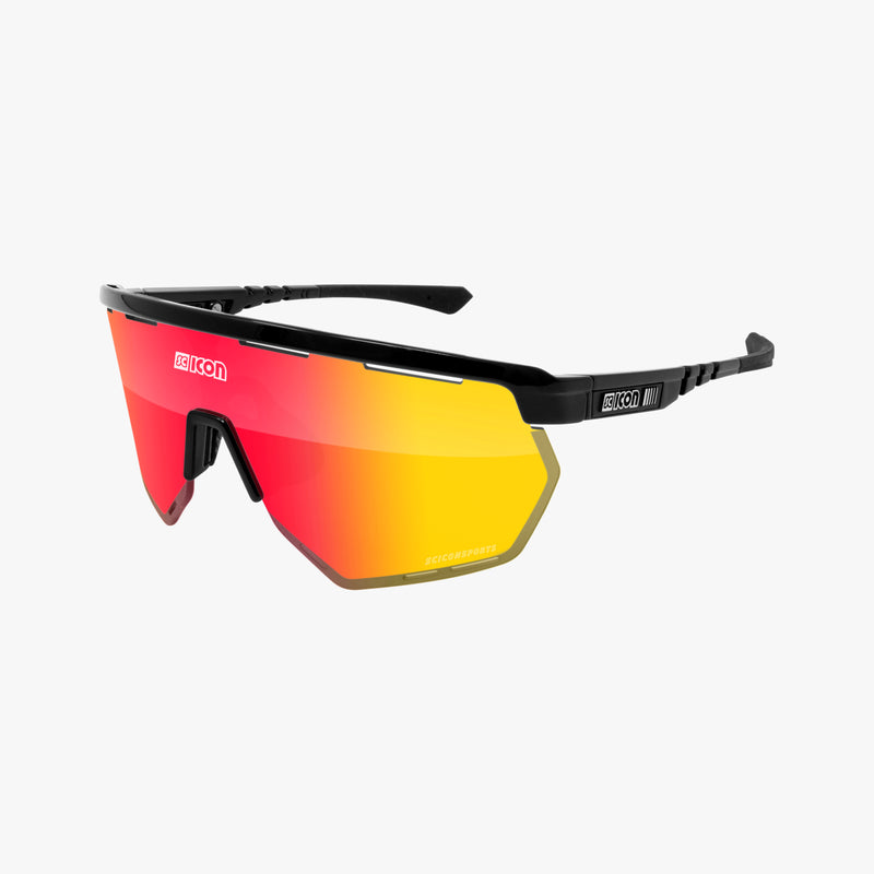 Scicon Aerowing Occhiali Ciclismo Nero/Rosso Offerta esclusiva