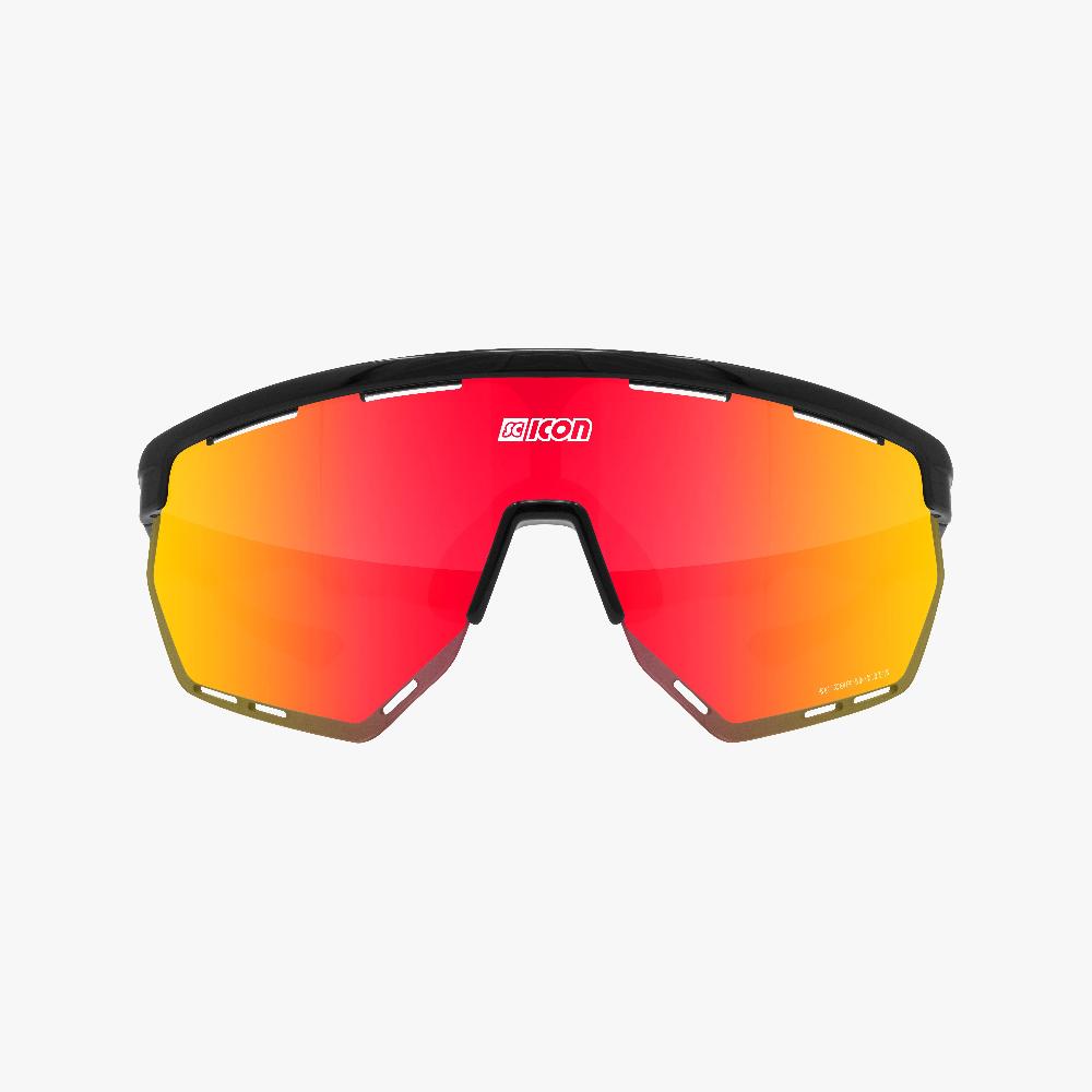 Scicon Aerowing Occhiali Ciclismo Nero/Rosso Offerta esclusiva