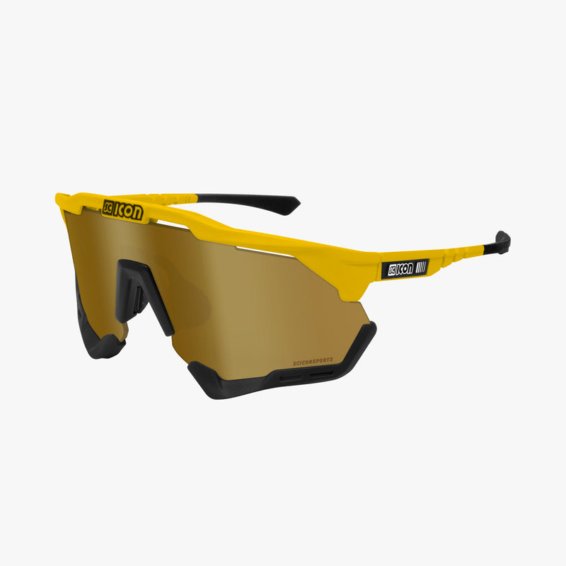 Scicon Aeroshade Occhiali Ciclismo Giallo/Bronzo