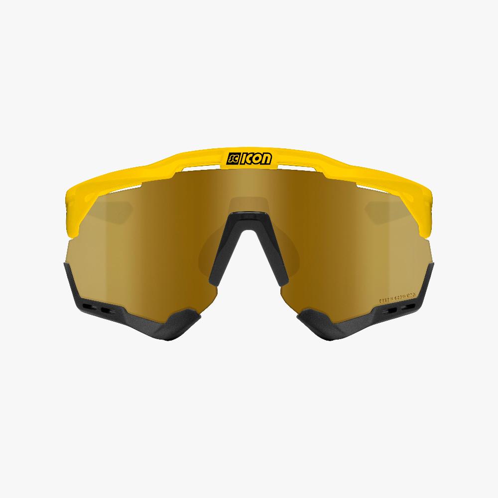 Scicon Aeroshade Occhiali Ciclismo Giallo/Bronzo Offerta per la Festa della Mamma