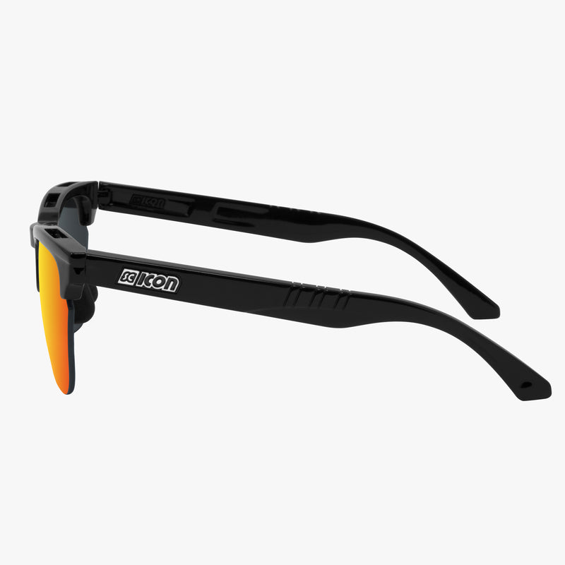 Scicon Occhiali da sole Gravel Nera/Lenti Rosse Specchiate Offerta Giorno del Papà