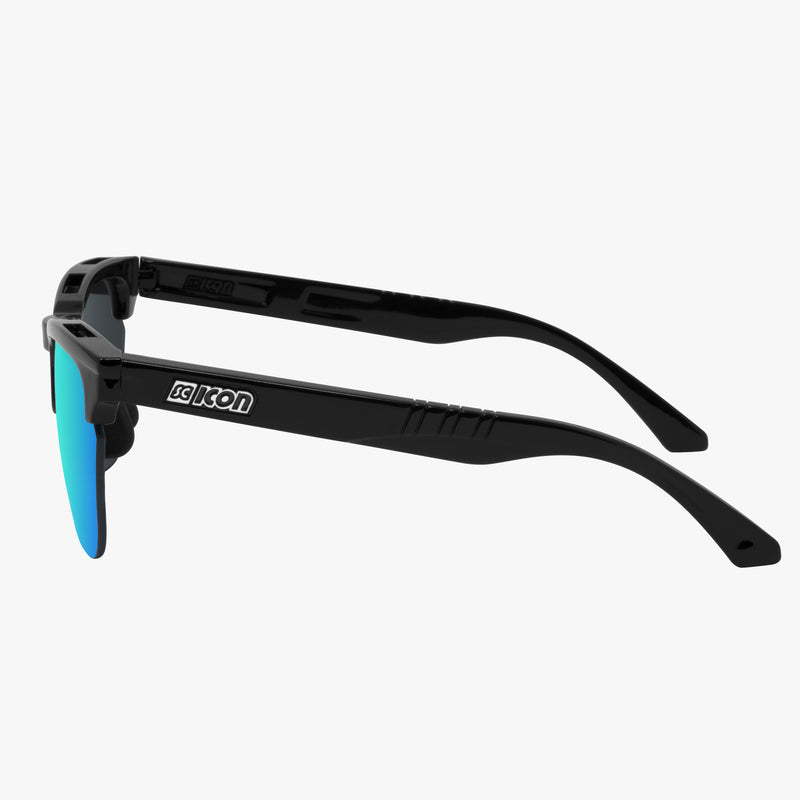Scicon Occhiali da sole Gravel Nera Lenti Blu Specchiate Offerta San Valentino