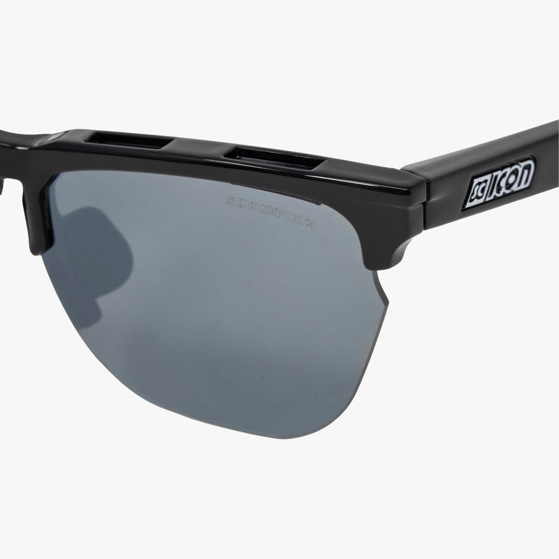 Scicon Occhiali da sole Gravel Nera/Lenti Argento Specchiate Offerta Anniversario