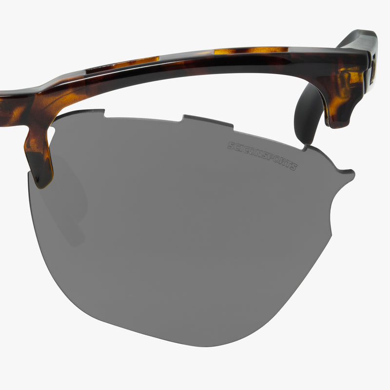 Scicon Occhiali da sole Gravel Tartarugati/Lenti Argento Specchiate Offerta temporanea