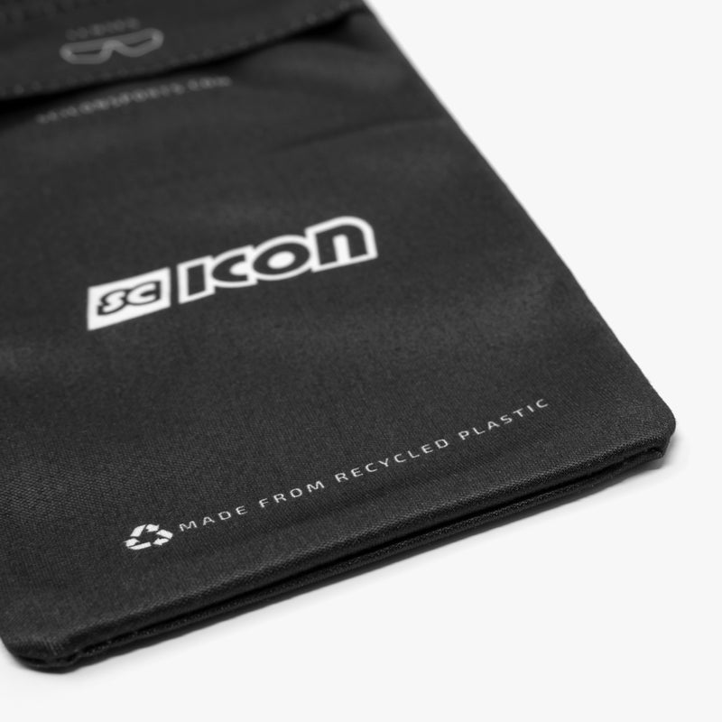 Scicon Astuccio porta occhiali in microfibra riciclata Nero Rilascio limitato