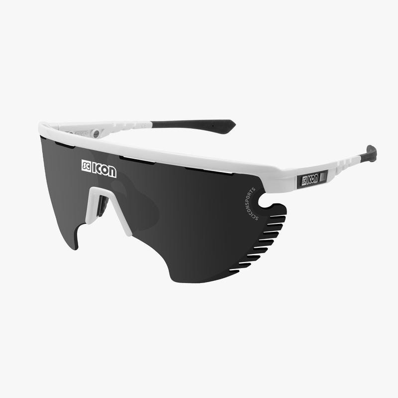 Scicon Occhiali Aerowing Lamon Bianchi/Lente Argento Specchiata Super sconto