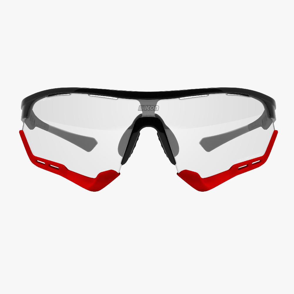 Scicon Aerotech SCN-XT Fotocromatico XL Nero/Rosso In Linea