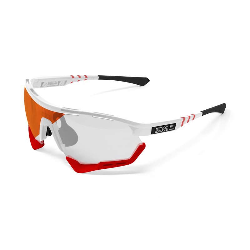 Scicon Aerotech SCN-XT Fotocromatico Bianco/Rosso