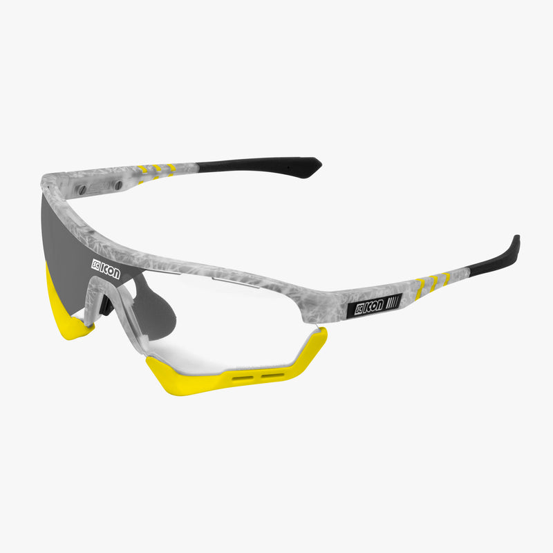Scicon Aerotech SCN-XT Fotocromatico XL Bianco/Argento Comprare a buon mercato