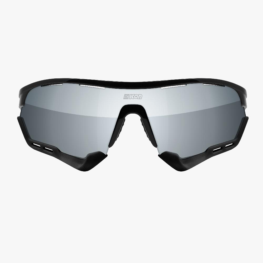 Scicon Aerotech XXL Occhiali Sportivi Nero/Argento Black Friday