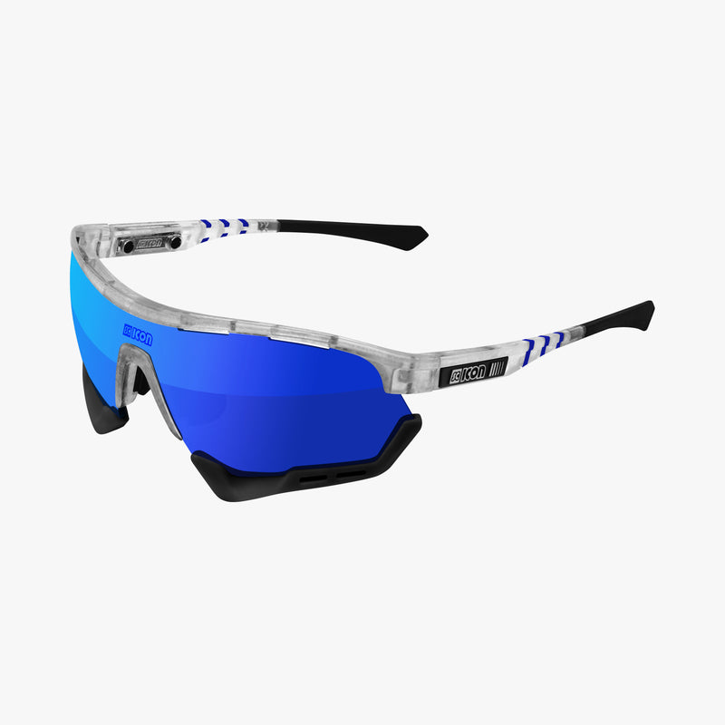 Scicon Aerotech XXL Occhiali Sportivi Bianco/Blu Cyber Monday