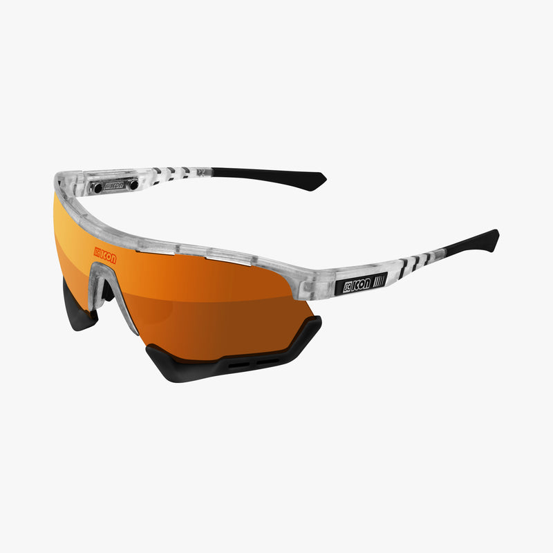 Scicon Aerotech XXL Occhiali Sportivi Bianco/Bronzo Offerta natalizia