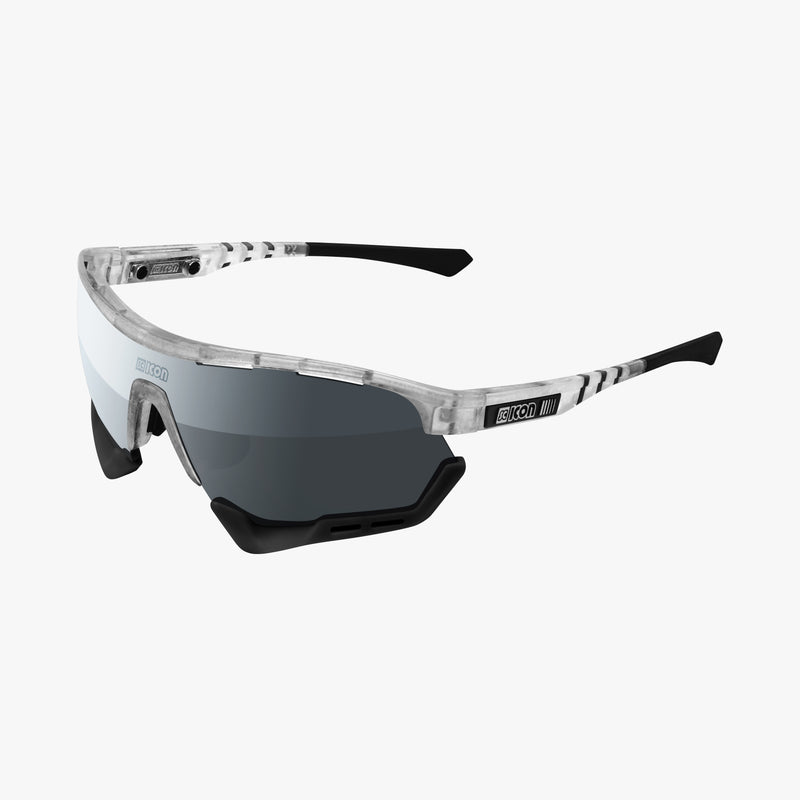 Scicon Aerotech XXL Occhiali Sportivi Bianco/Argento Offerta Pasqua