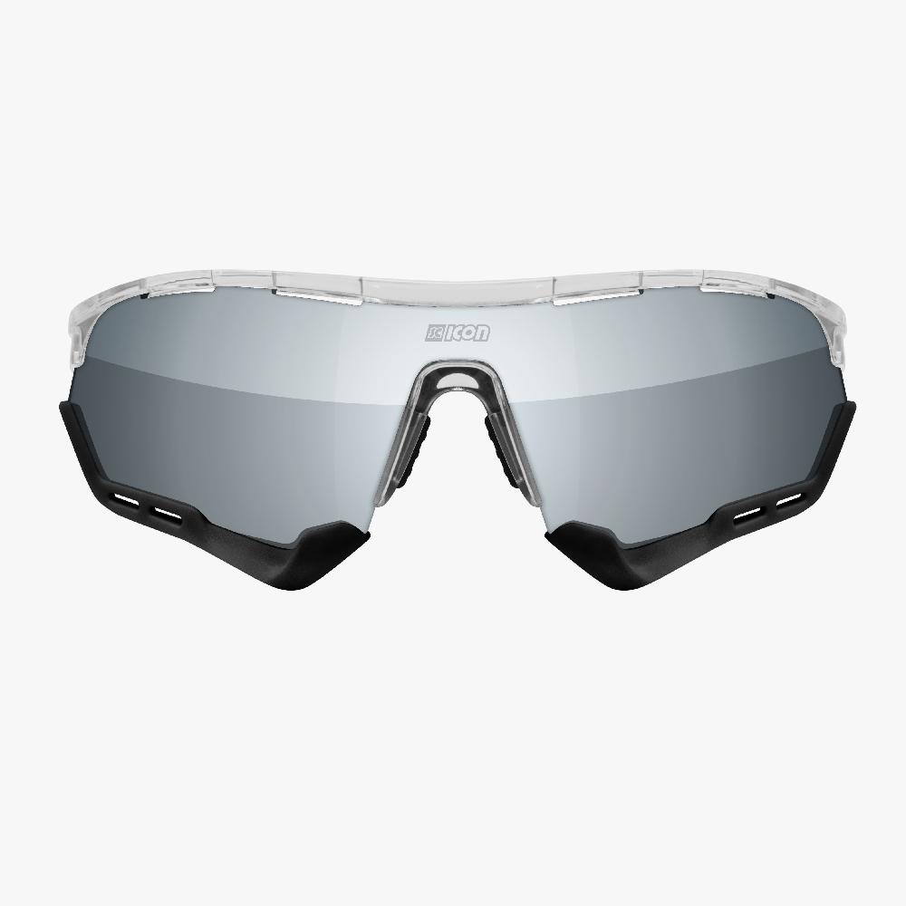 Scicon Aerotech XXL Occhiali Sportivi Cristallo/Argento Offerta Anniversario
