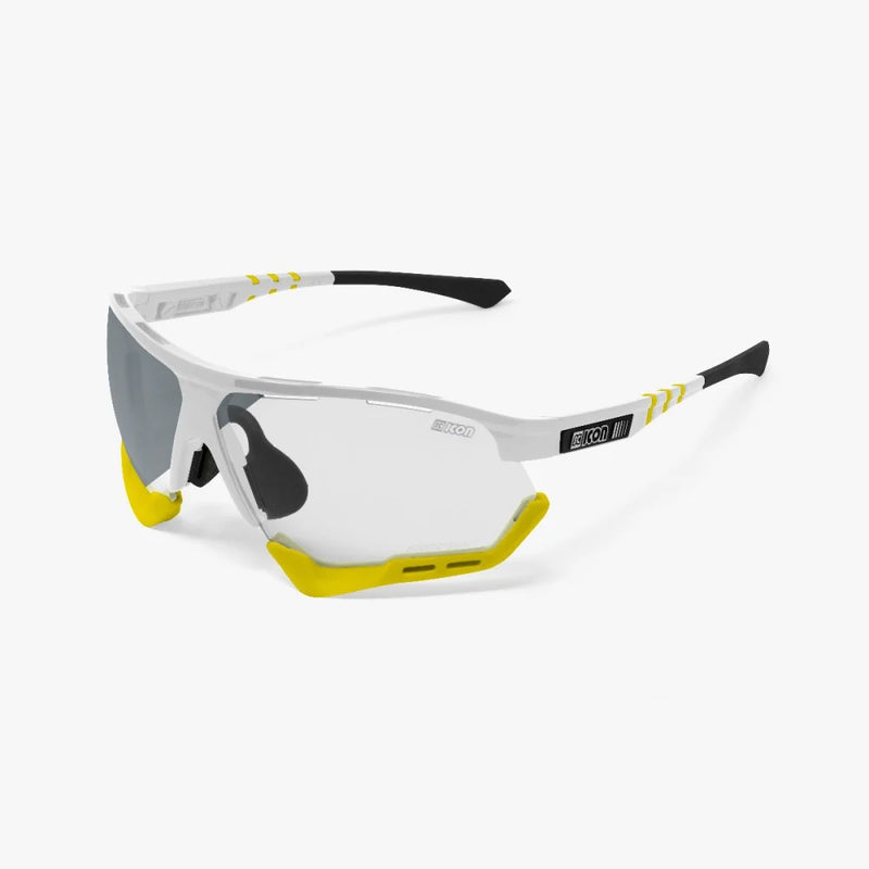 Scicon Aerocomfort SCN-XT Fotocromatico Bianco/Argento