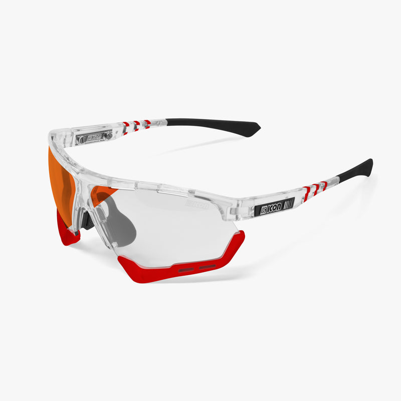 Scicon Aerocomfort SCN-XT Fotocromatico Cristallo/Rosso Liquidazione