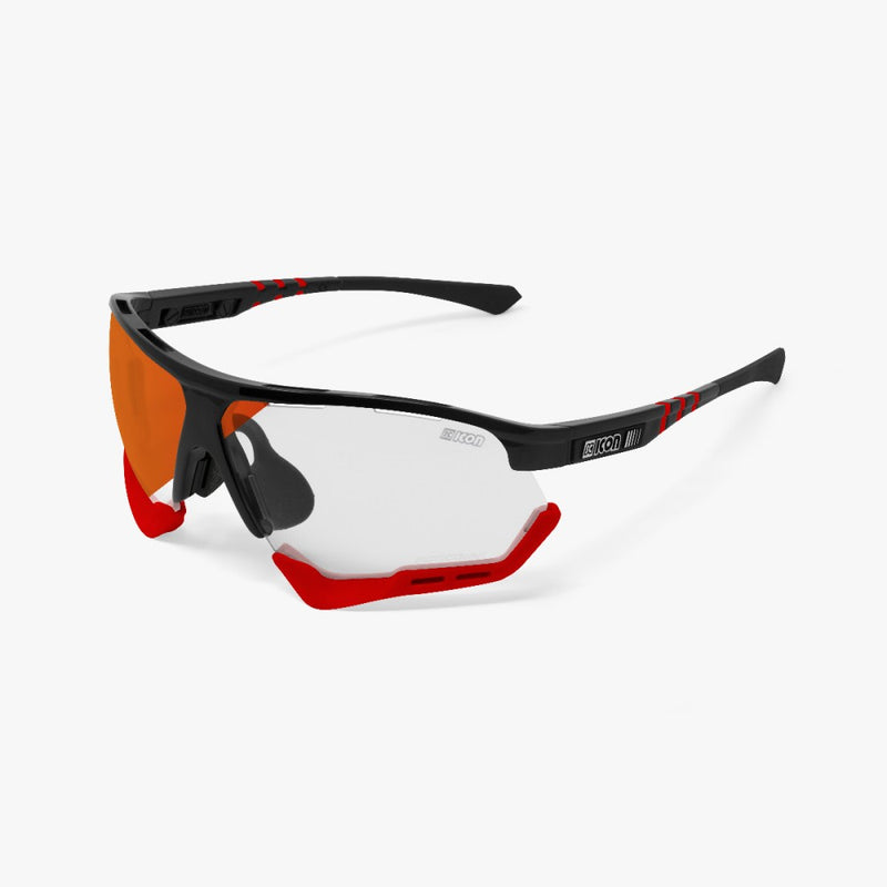 Scicon Aerocomfort SCN-XT Fotocromatico XL Nero/Rosso Enormi risparmi