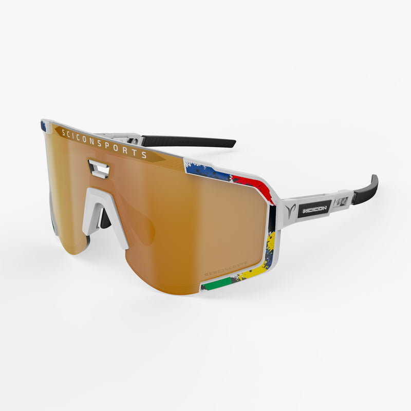 Scicon Occhiali Sportivi Aeroscope Bianco Campione del mondo/Bronzo Prezzo basso