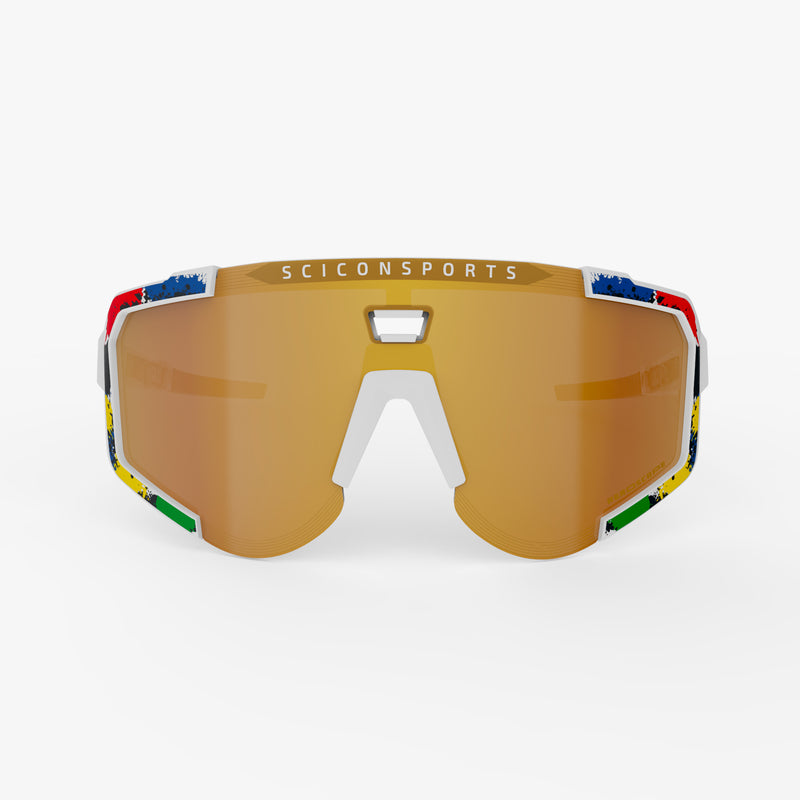 Scicon Occhiali Sportivi Aeroscope Bianco Campione del mondo/Bronzo Prezzo basso