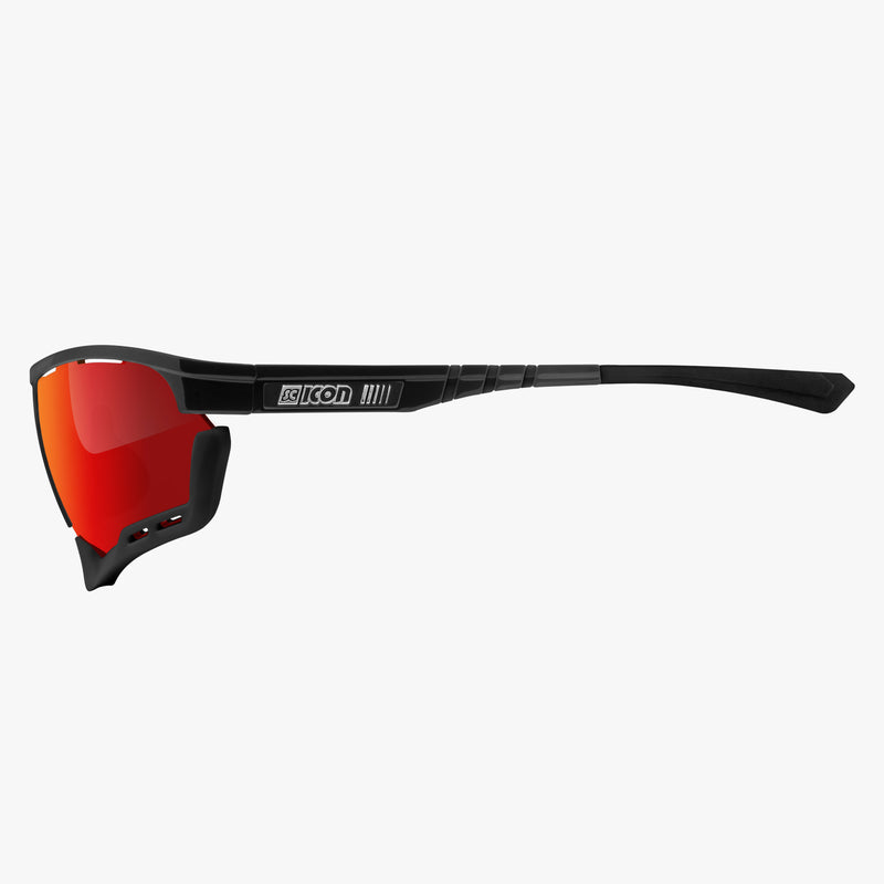Scicon Aerocomfort SCN-PP XL Occhiali Sportivi Nero/Rosso Ritorno libero