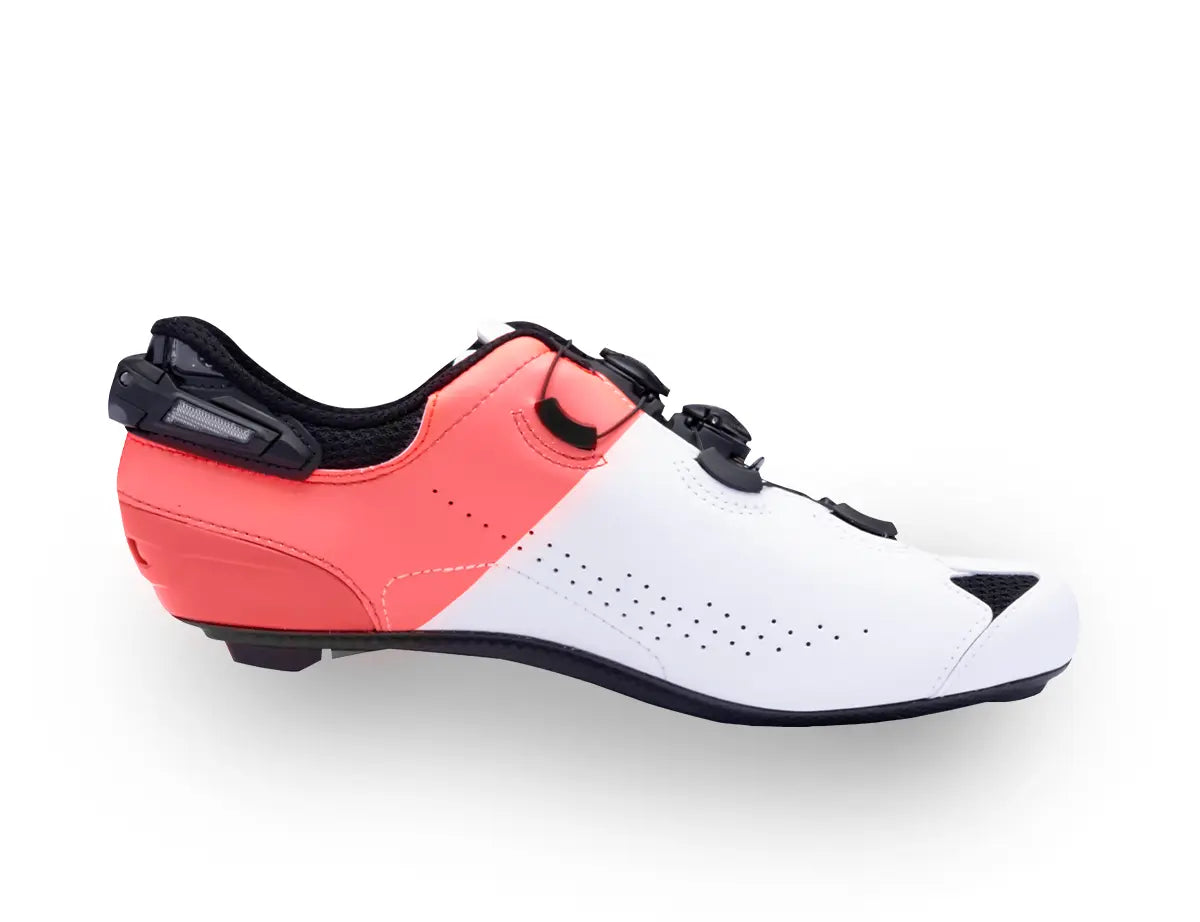 Sidi SHOT 2S - white - coral / Regular / 38 In Linea