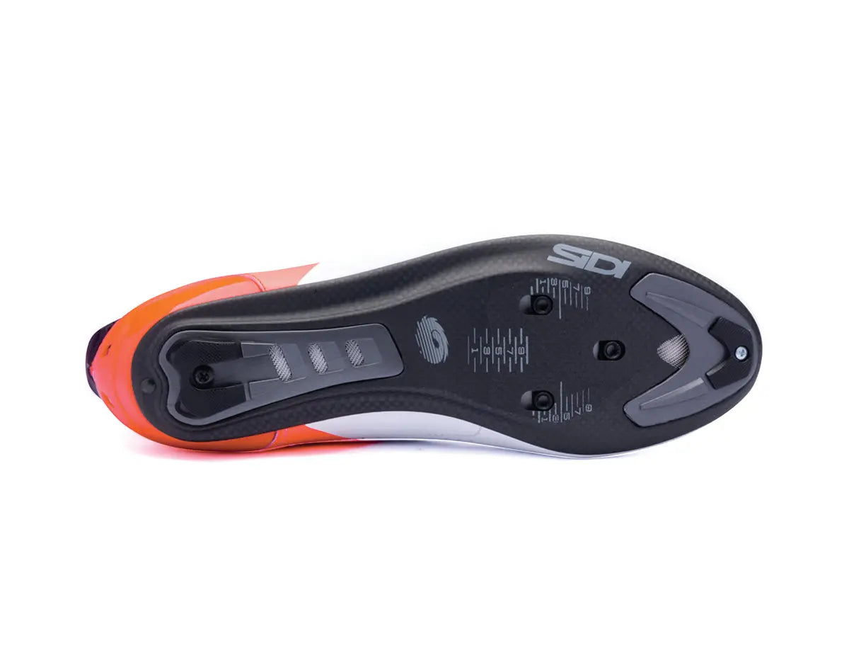 Sidi SHOT 2S - white - coral / Regular / 38 In Linea