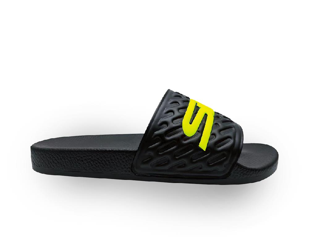 Sidi POOLSIDI - black - yellow fluo / 45 Promozione Limitata