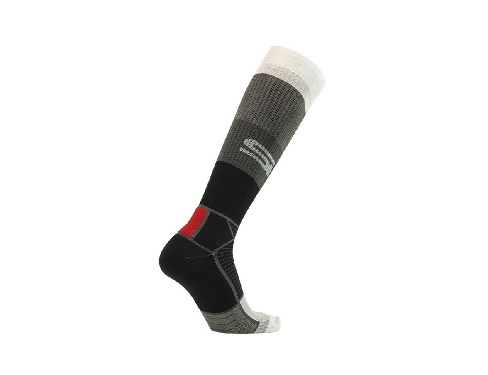 Sidi CALZINI LUDOS - grey/black/red / Regular / 38/42 In Saldo