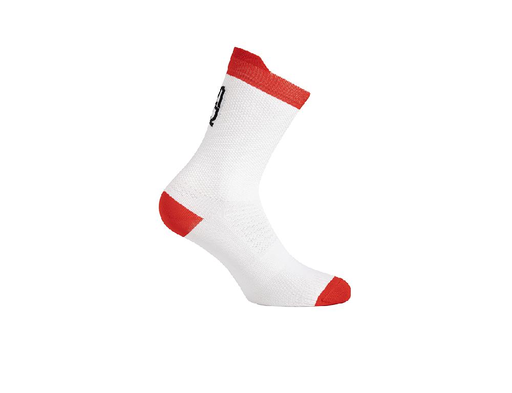Sidi CALZINI NITIIDUS - 18 CM - white/red / 35/39 Soddisfazione Garantita