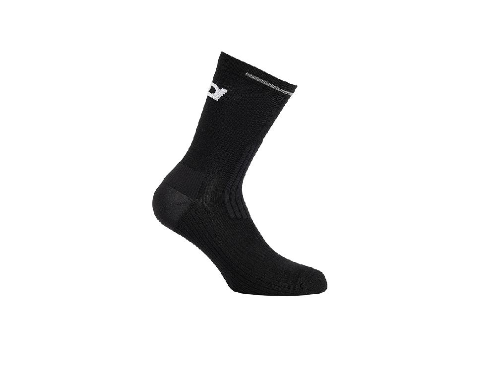 Sidi CALZINI VISIBILIS - 20 CM - black/white logo / Regular / 35/39 Prezzo Ridotto