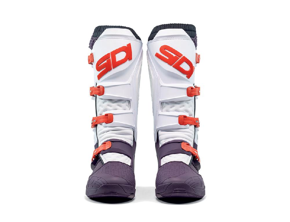 Sidi X POWER SC - wine - white / Regular / 38 Fino Al -60%