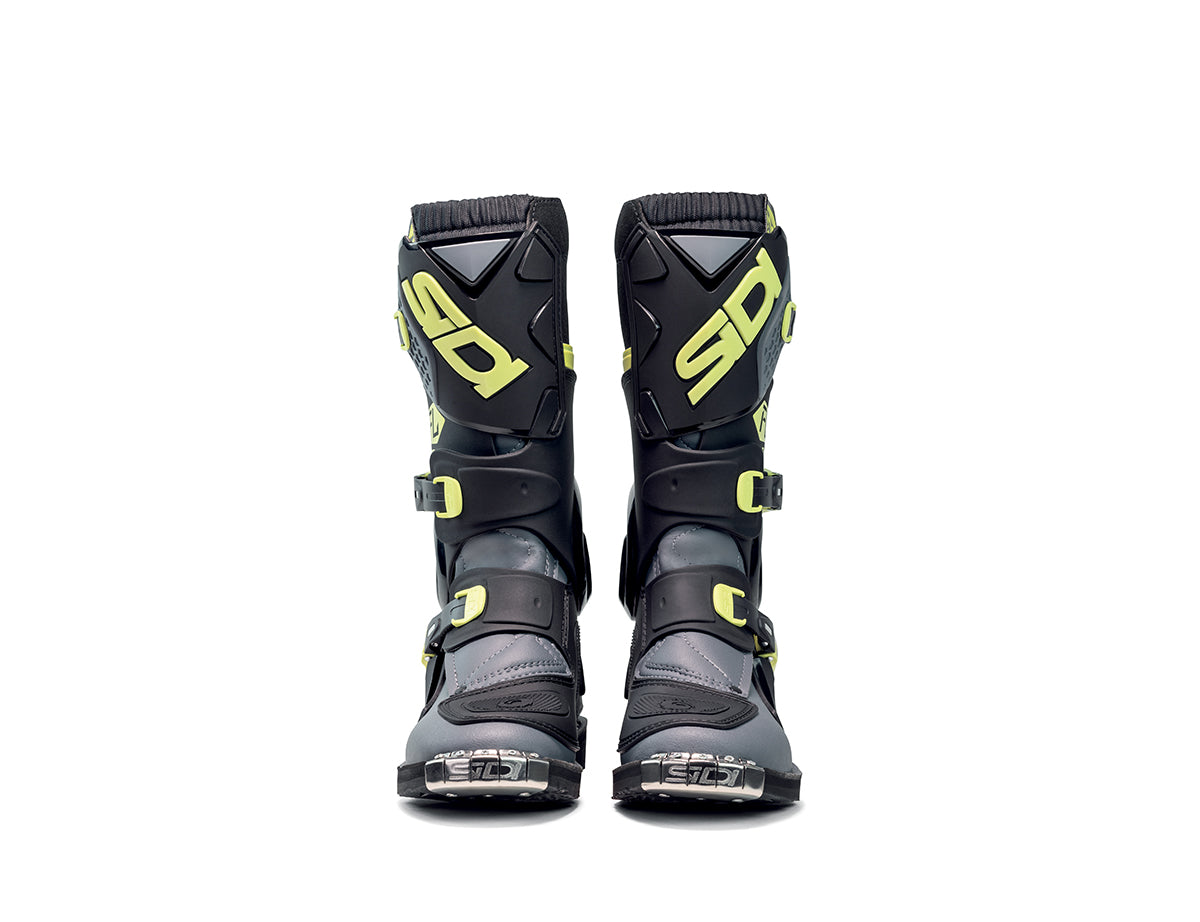 Sidi FLAME - black - lime / Regular / 31 Italia