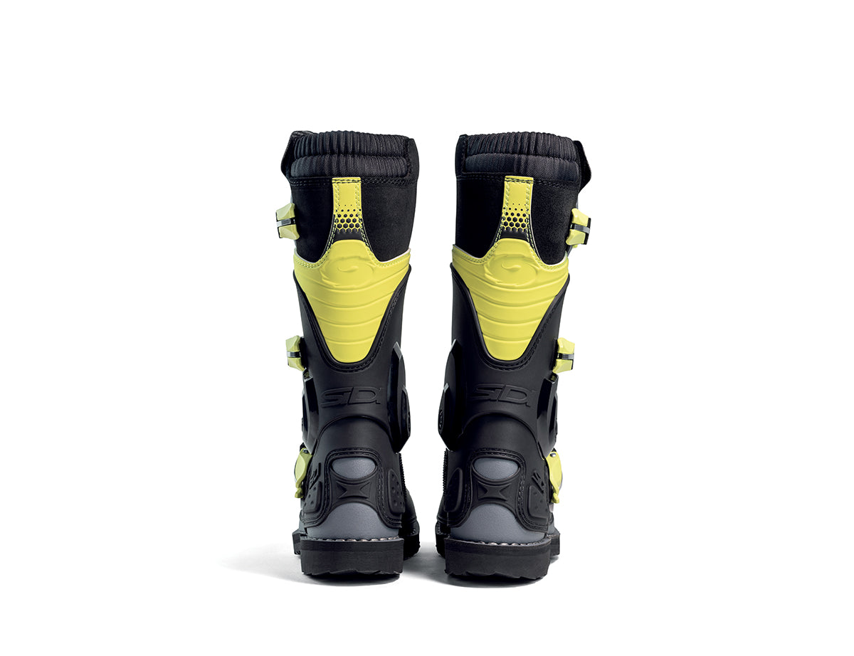 Sidi FLAME - black - lime / Regular / 31 Italia