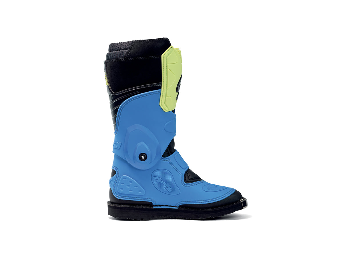 Sidi FLAME - light blue - lime - black / Regular / 32 2025