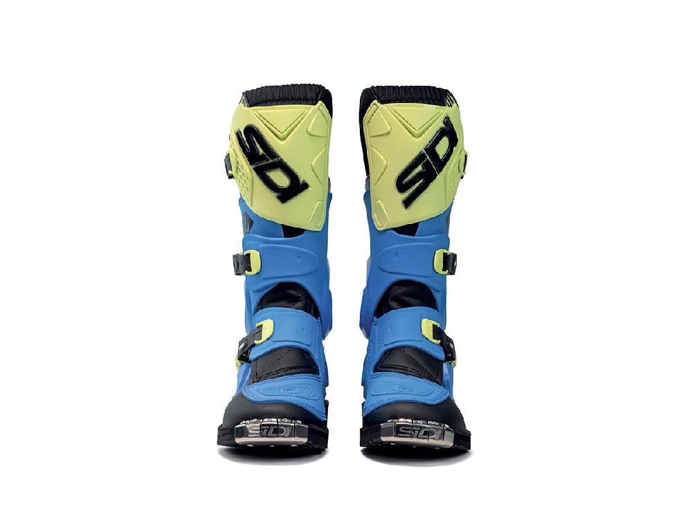 Sidi FLAME - light blue - lime - black / Regular / 32 2025