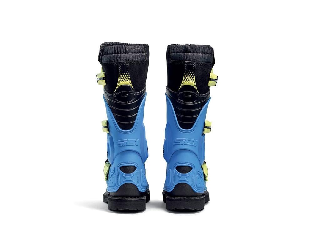 Sidi FLAME - light blue - lime - black / Regular / 32 2025